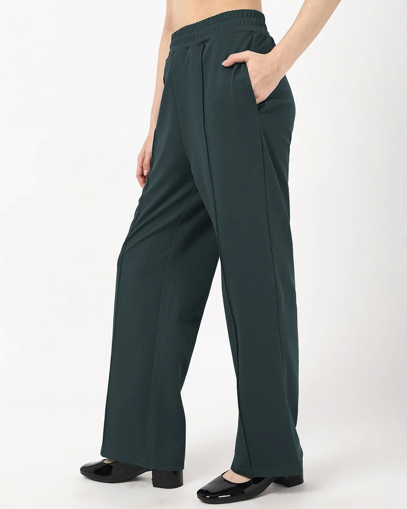 بيواكوف Women's Dark Grey Track Pants